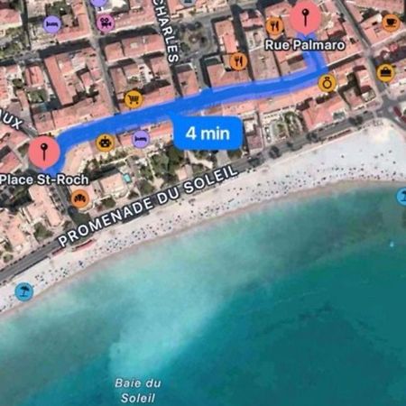 Sublime T2/ Cosy/ Clim/ Parking/Plage Menton Luaran gambar