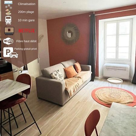 Sublime T2/ Cosy/ Clim/ Parking/Plage Menton Luaran gambar