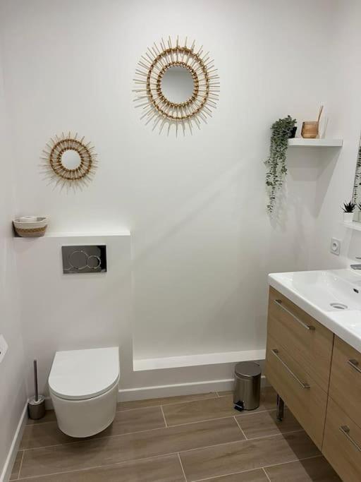 Sublime T2/ Cosy/ Clim/ Parking/Plage Menton Luaran gambar