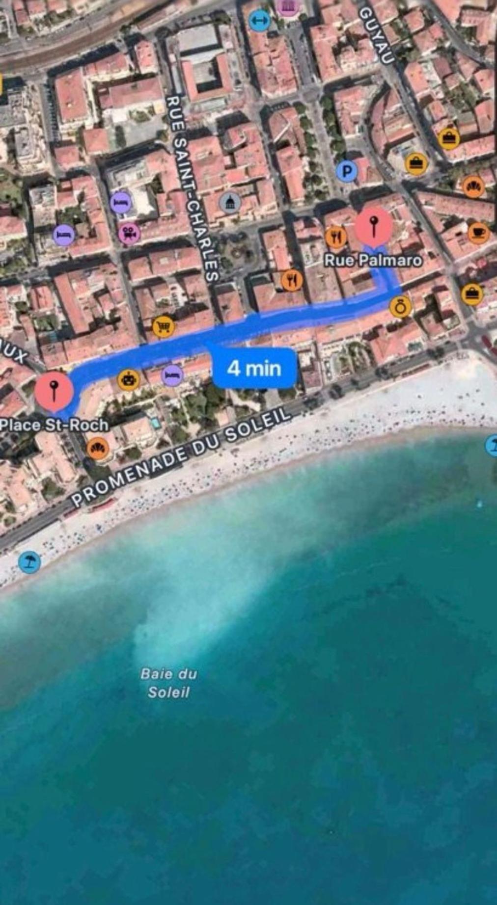 Sublime T2/ Cosy/ Clim/ Parking/Plage Menton Luaran gambar